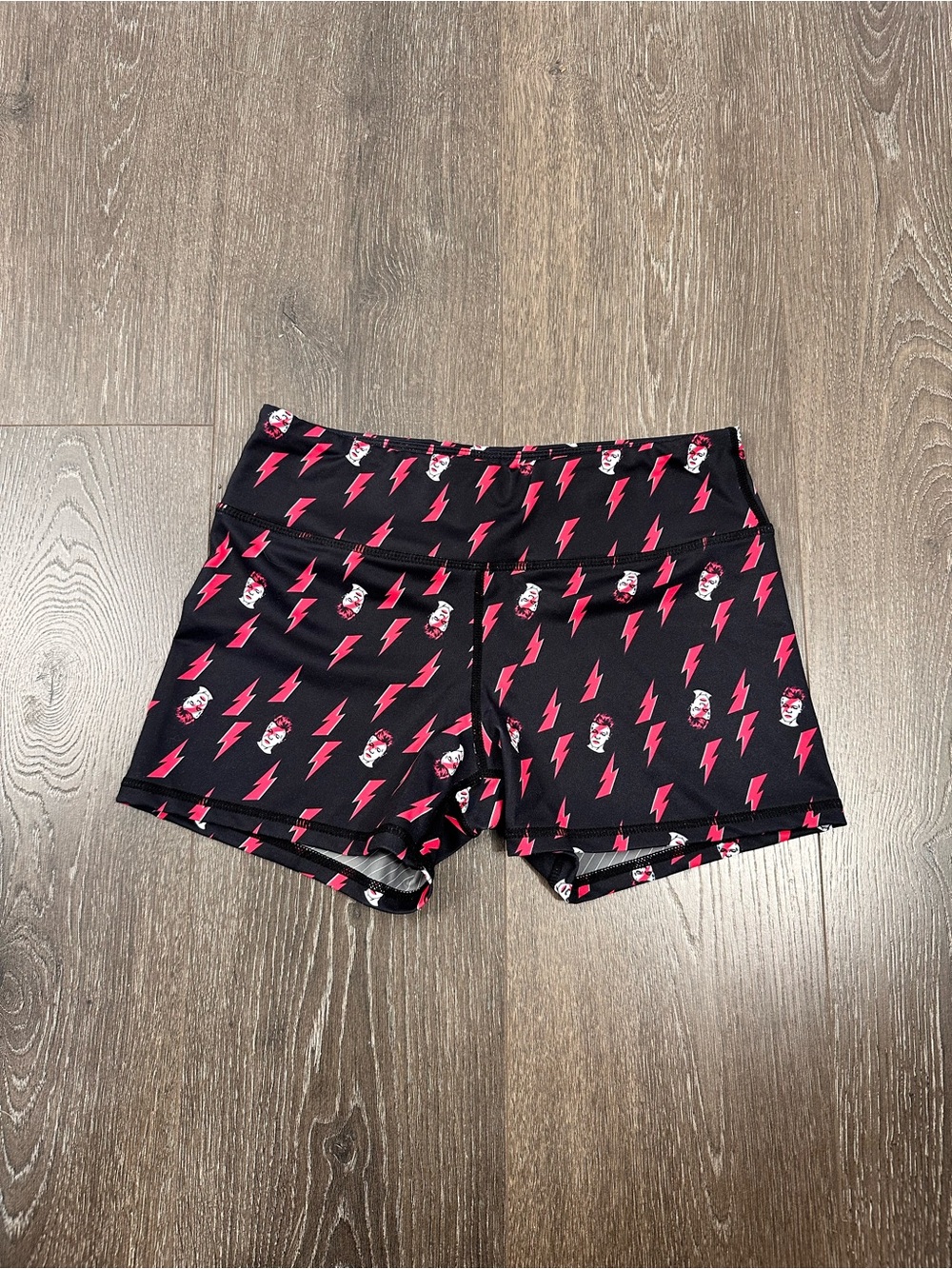IAB MFG Booty Shorts David‎ Bowie Sz S